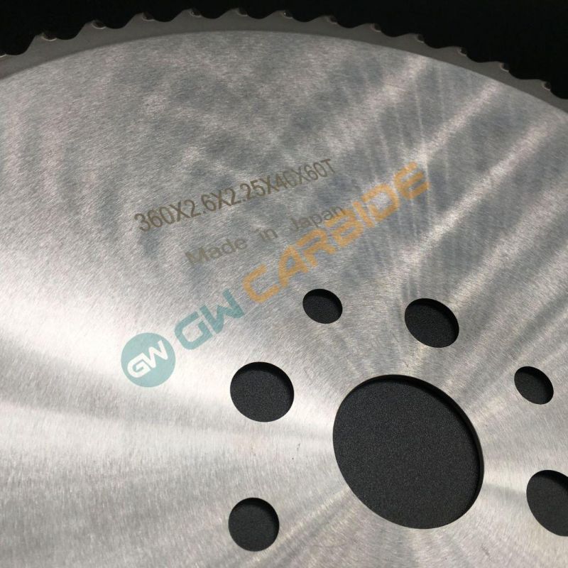 Gw Carbide-Tct Saw Blade /Circle Saw Blade with Insert-D360xd40X2.5X60t