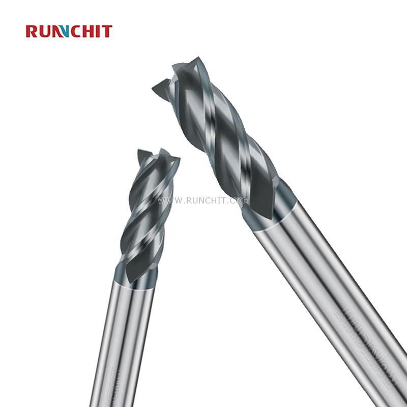 4 Flutes End Mills Ranges From 0.1mm to 20mm for Whole-Series of Steel Processing, Mold Industry, Auto Parts, Automation Equipment, Tooling Fixture (DEX0104A)