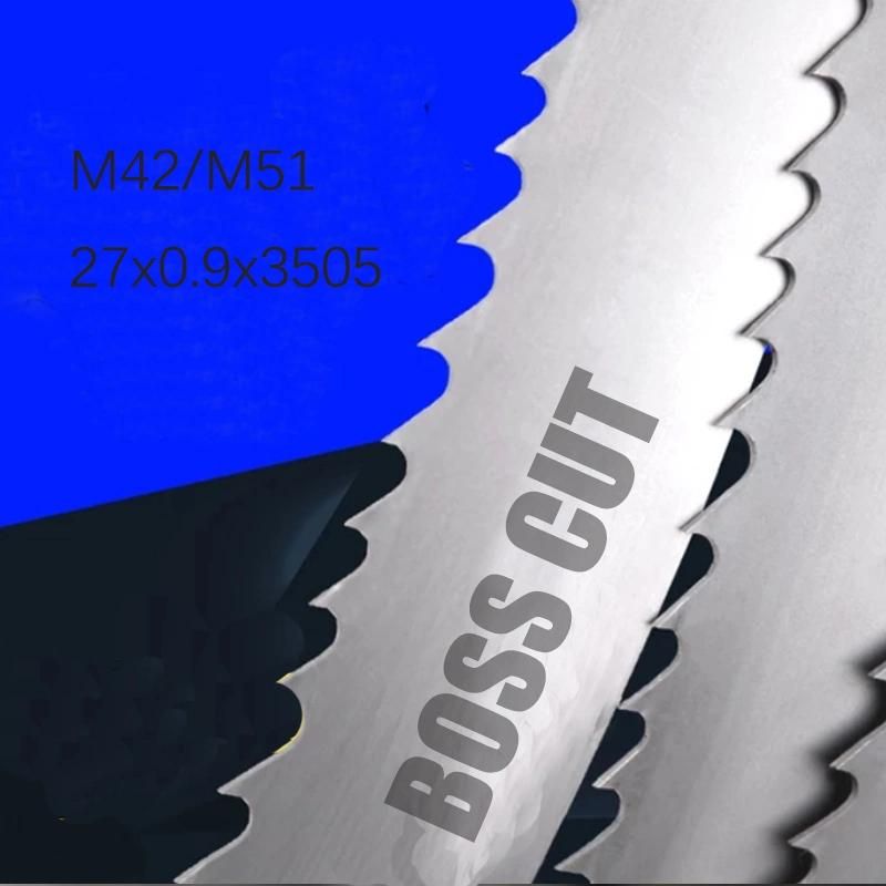 M71 Bimetal Band Saw Blade for Alloy Steel Cutting.