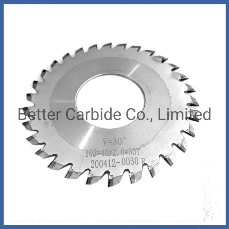 PCB V Scoring Blade - Cemented Carbide Saw Blade