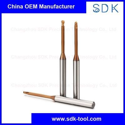 Long Neck Ball Nose End Mill Cutters for CNC Lathes Tooling