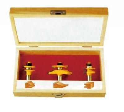 3-Piece Miniature Raised Panel Set Roman Ogee Style