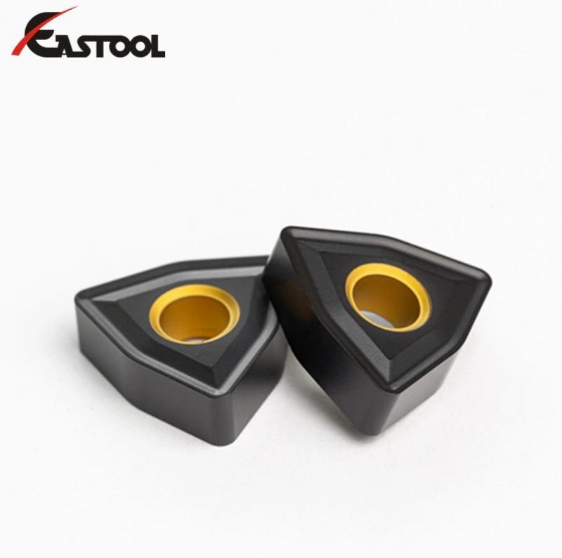 Cemented Carbide Inserts CVD Coating Wnmg080404/Wnmg080408/Wnmg080412 Use for Castiron Turning