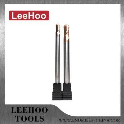 4 Flutes HRC60 Carbide Ball Cutting Tools