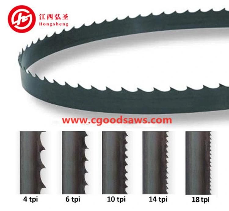 24tpi Vertical Bandsaw Wood Cutting Band Saw Blade Black Surface