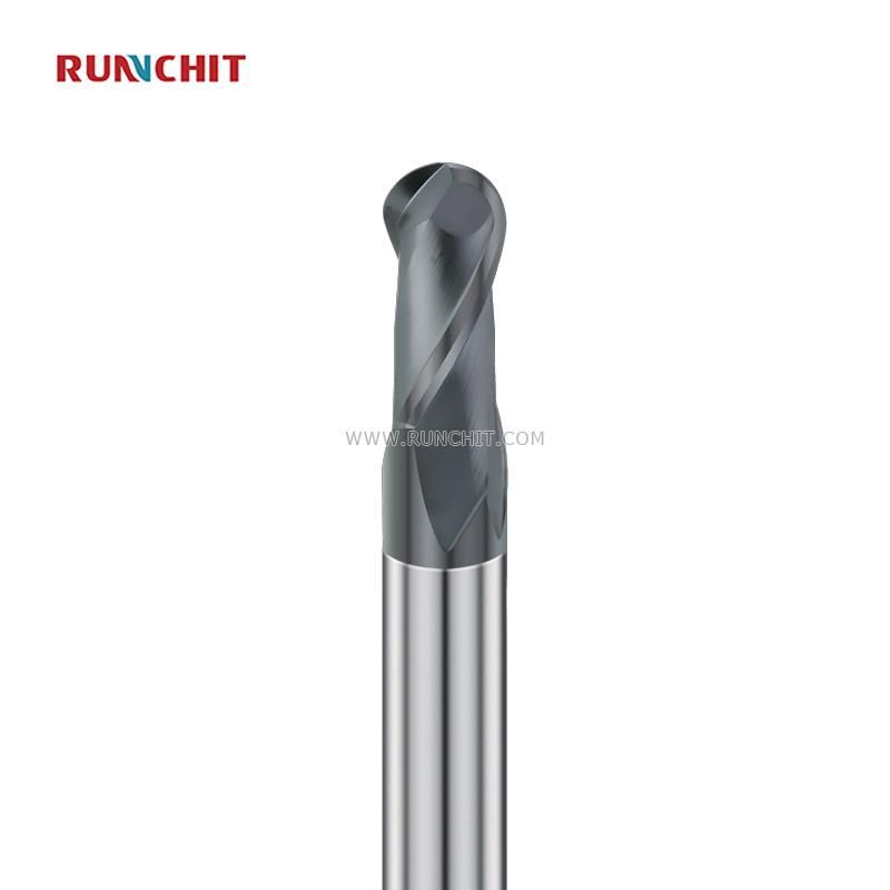 2 Flutes Ballnose End Mill for Mold Industry, Auto Parts, Automation Equipment, Tooling Fixtures (DBH0202A)