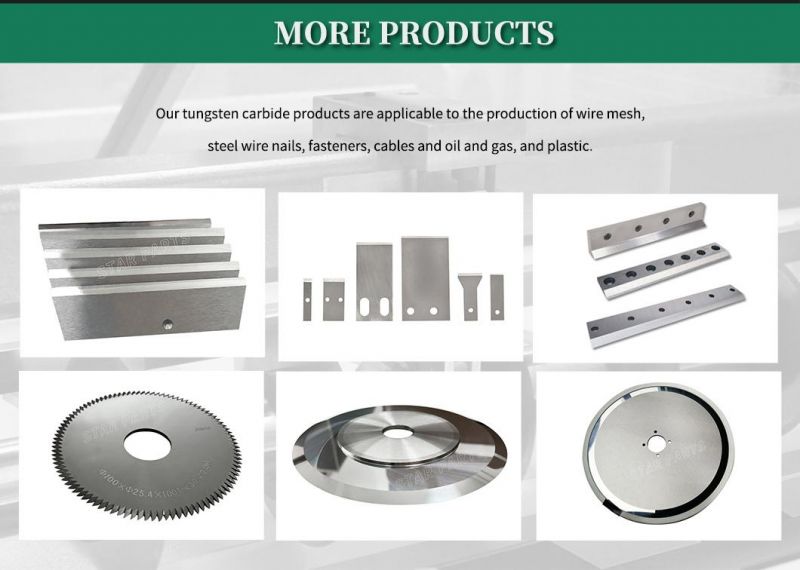 Manufacturing of Pelletizing Knives and Blades