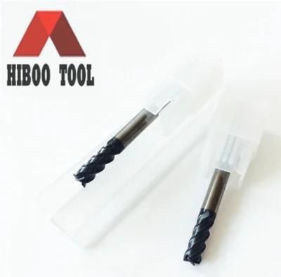 HRC60 Long Shank Square End Mill Milling Cutter Cutting Tools