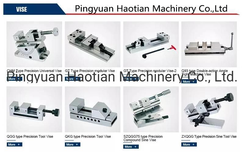 Precision Modular Universal Tilting Vise and Hydraulic Machine Vice Qw100/Qw125