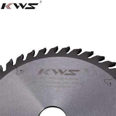 Kws Manufacturer 160mm Aluminum Grooving Slotting Tct Circular Saw Blade