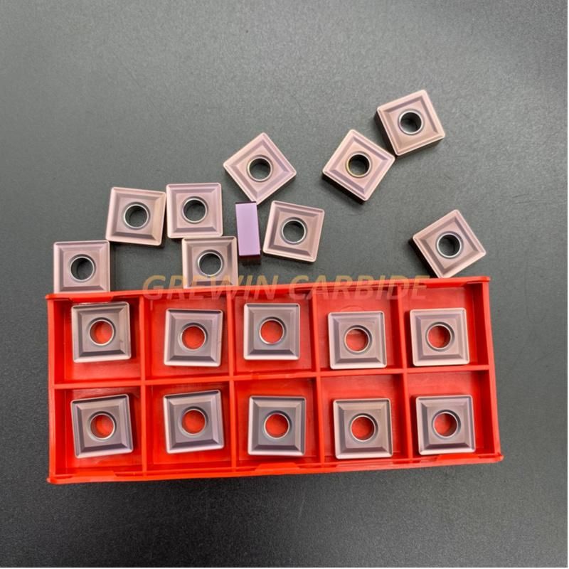 Gw Carbide - High Density Stainless Steel Tungsten Carbide Snmg120408 Inserts for CNC Turning Tools