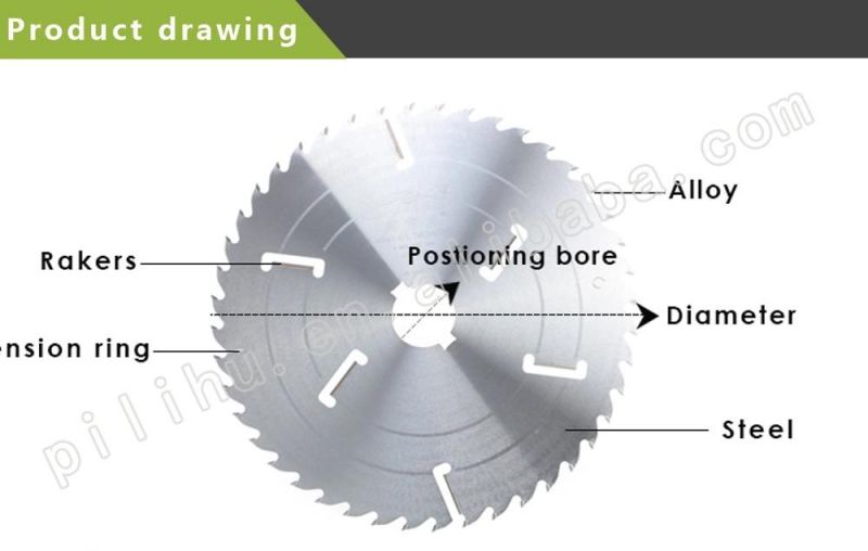 Tct Carbide Circular Saw Blade for Cutting Wood