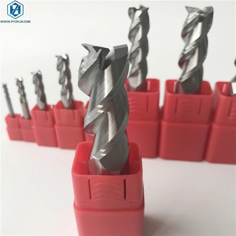 HRC55 4 Flutes Solid Carbide End Mill for Milling Chuck Arbors