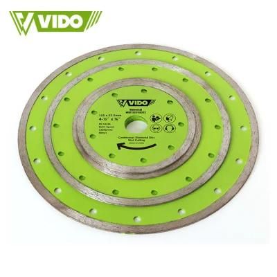 Vido 115mm 125mm Diamond Tile Saw Wet Cutting Wheel Cutting Disc