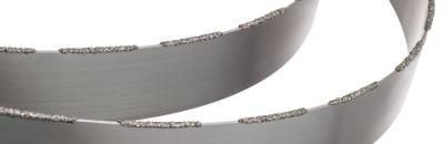 Electroplated Band Saw Diamond Band Saw Blade for Stone Laser Welded