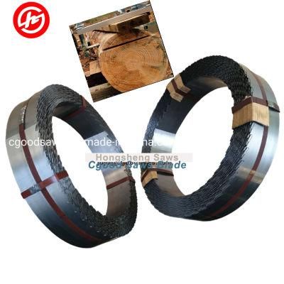 Wood Horizontal Bbandsaw Portable Sawmill Wood Band Saw Blade Cutting