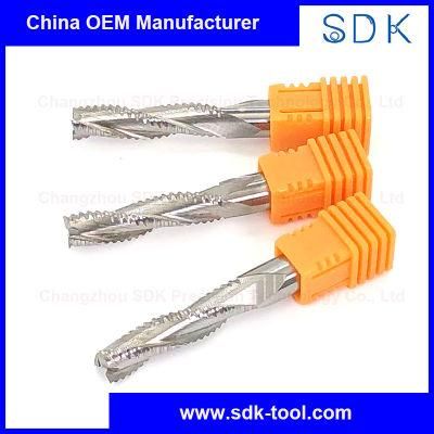 Good Precision Carbide Roughing End Mills for Hard Wood