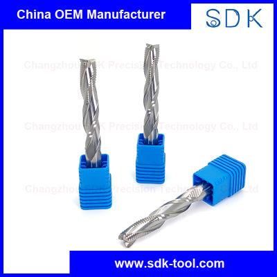 Cutting Tools for MDF 3 Flutes Tungsten Carbide Roughing and Finishing Cutters