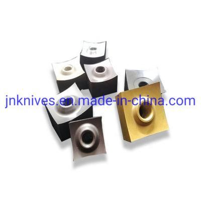 Low Center Square Rotor 40*40mm Zerma Single Shaft Shredder Blade