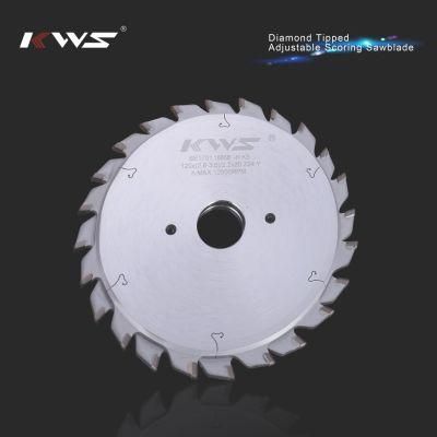 Kws Scoring Cutting Saw Blade 120*12+12 Woodworking Cutting Tool