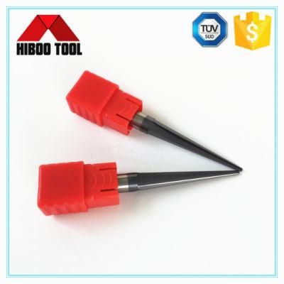 Tungsten Carbide Straight Flute Taper Ball Nose End Mills