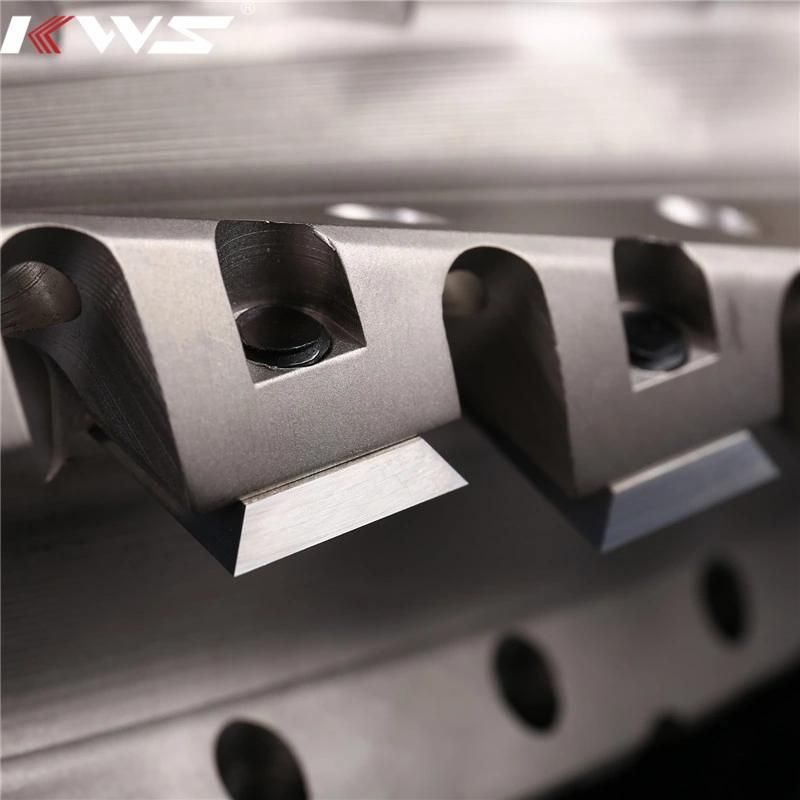 Helical Planing Spiral Cutter Head with Reversible Carbide Inserts High Performance Woodworking Spiral Cutter Head