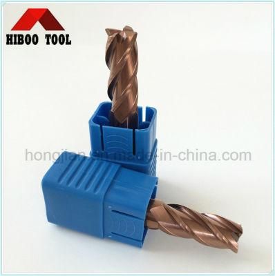 China Factory HRC45 Carbide Corner Raduis End Mill