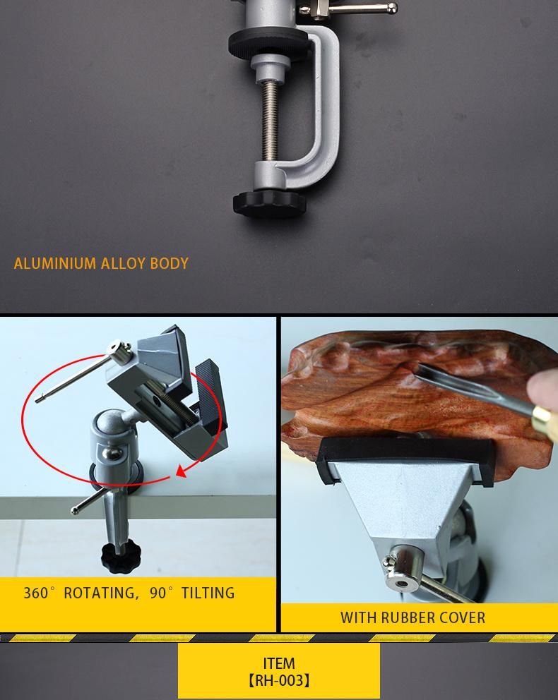 78mm Built-in Ball Head Bench Vice