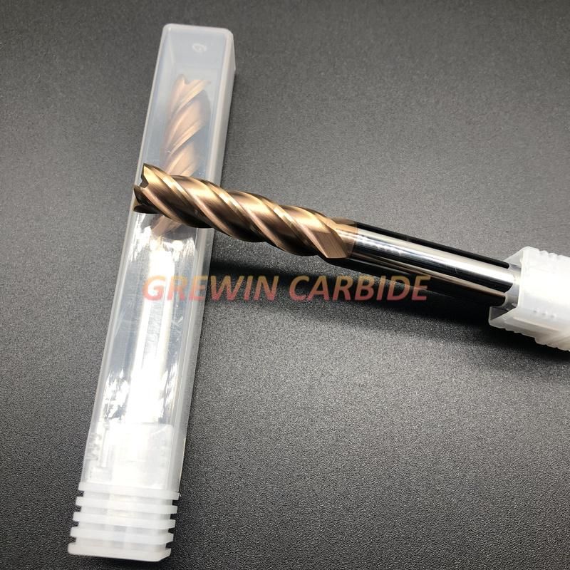 Gw Carbide-Stainless Steel Cutting of Carbide End Mills in HRC55