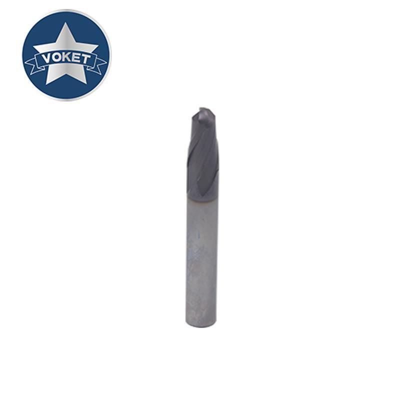 CNC 45° Solid Tialn Carbide End Mill Mills Milling Cutter 2 Flutes Ball Nose HRC45 R0.5 R0.75 R1 R1.5 R2 R2.5 R3 R4 R5