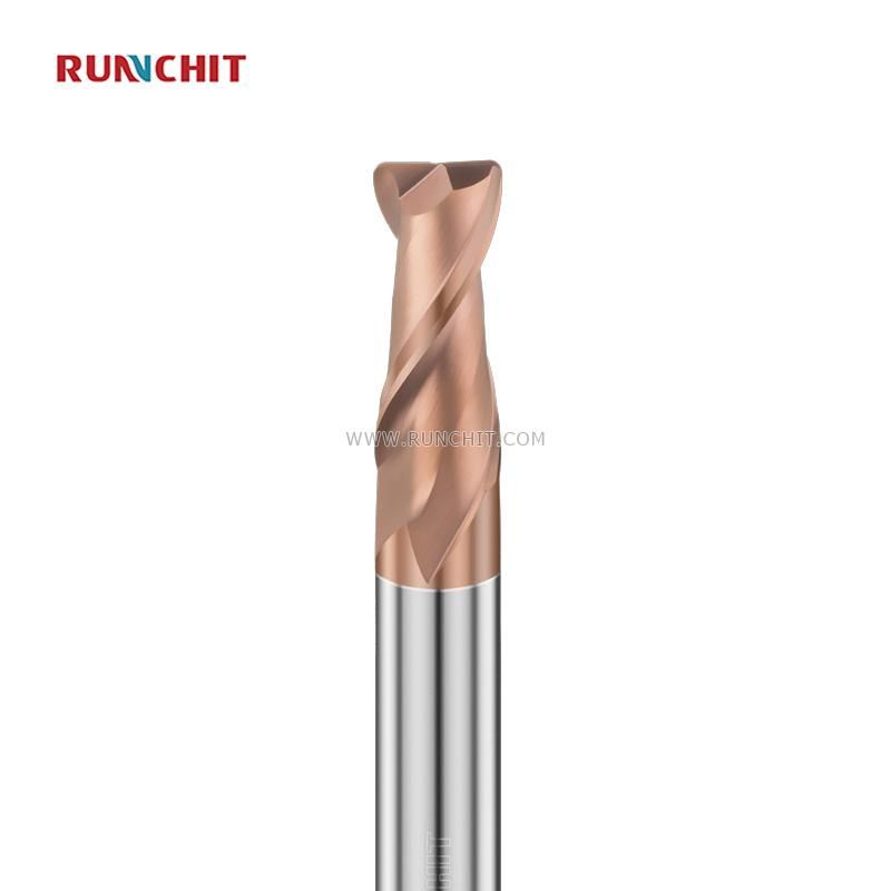High-Speed, High-Hardness 65HRC 2 Flutes CNC End Mill From 0.1mm to 20mm for Mold Industry (HRA0102A)