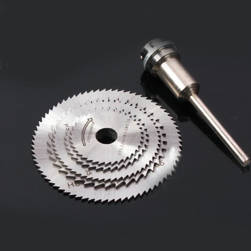 6PCS Mini HSS Circular Saw Blade Jig Saw Rotary Tool Wood Cutting Discs