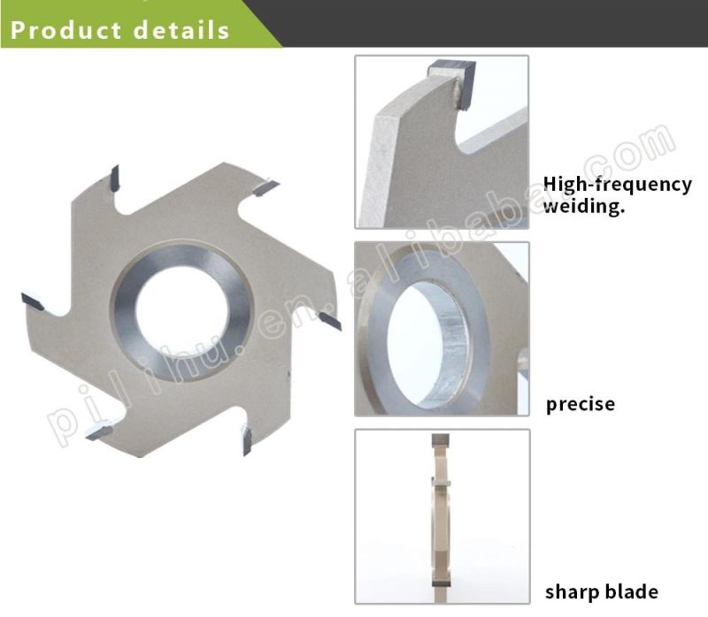 125mm Carbide Inserts Milling Cutter Grooving Blade for Wood