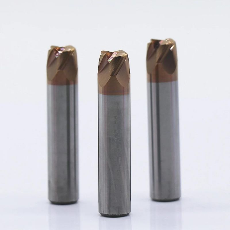 Machine milling too  for stainless steel carbide end mill HRC55