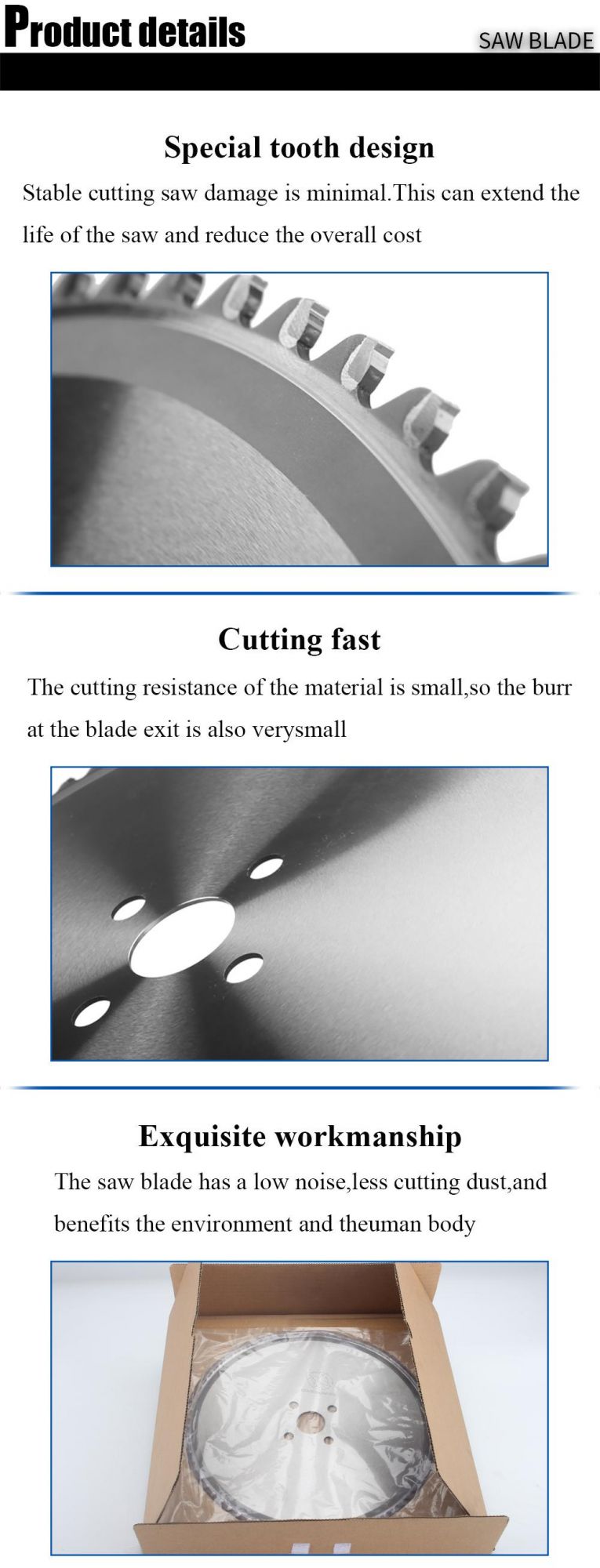 Tungsten Carbide Pipe Cutter Saw Blade for Pipe Cutting