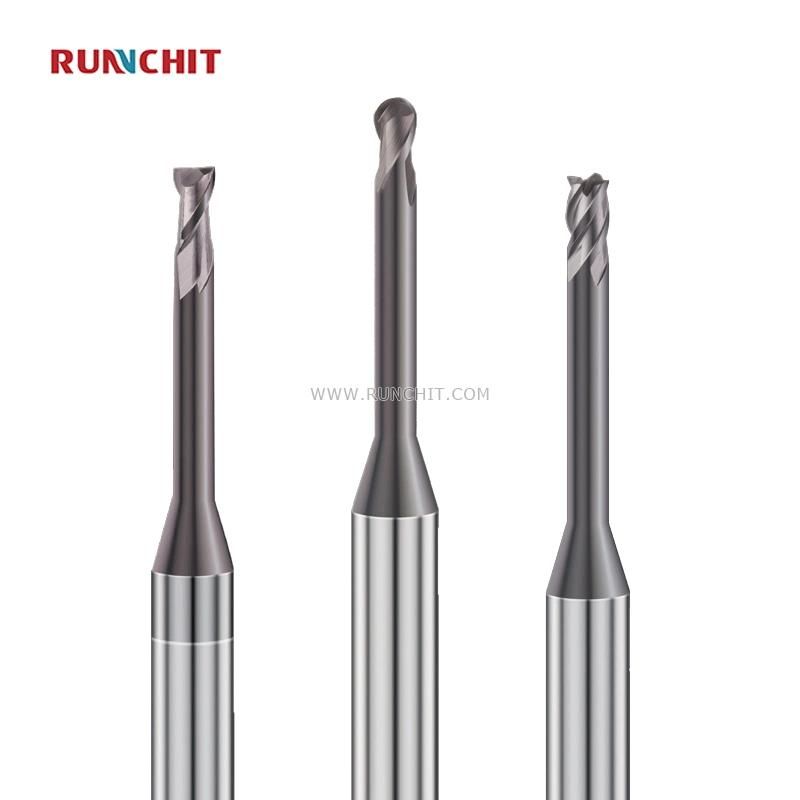 HRC55 CNC Ballnose Bit Solid Milling Cutter Carbide End Mill Cutter Drill for Mindustry Industry Materials High Die Industry China Manufacturer (dBm0202A)