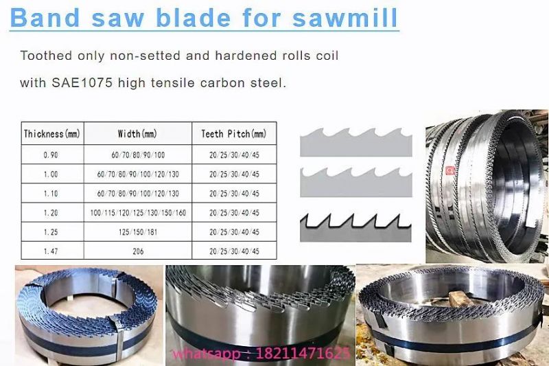 Sawmill Using Woodworking Bandsaw Blades