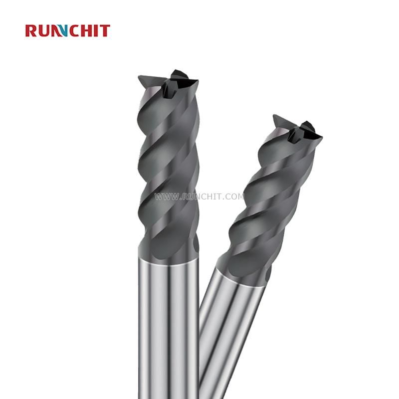 Metal Processing HRC55 Solid Carbide Tools End Mill Cutting Tools for Mold Industry (DE0104A)