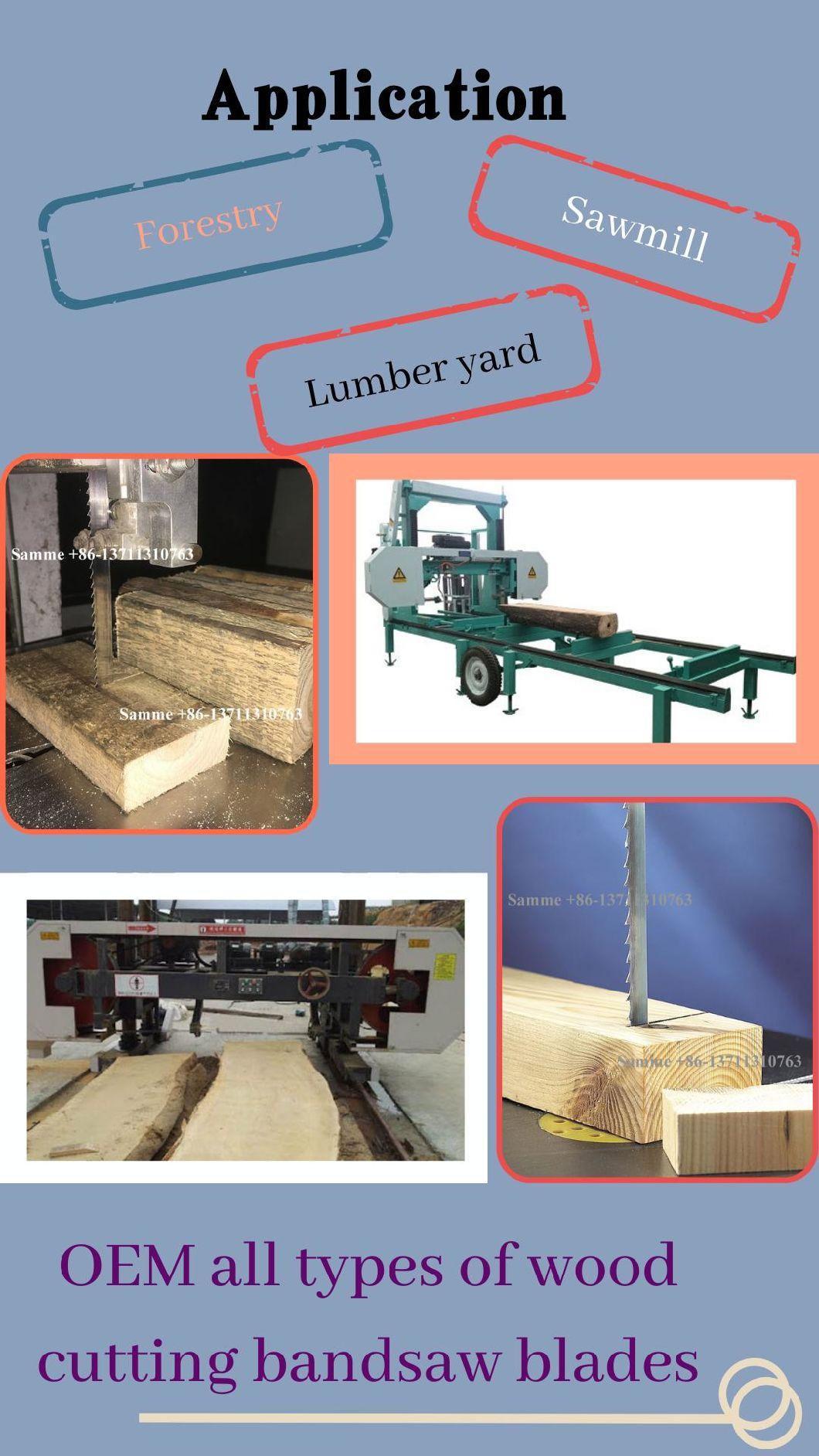 Vertical Woods Bandsaw Blade Timber Cutting Bandsaw Mill for Woodworking