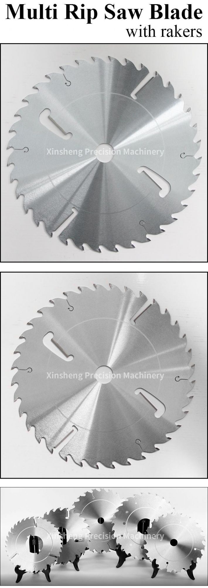 Pilihu Tct Carbide Multi Ripping Circular Saw Blade Slitting Saw