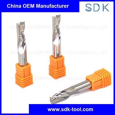 Solid Carbide One Flute End Mill for Aluminium