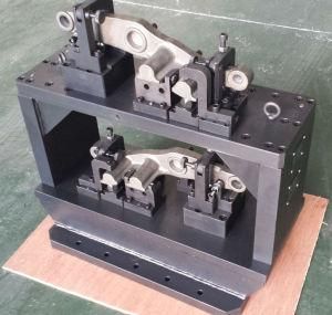 Horizontal Machining Fixture for High Speed Motor Train Hanging Suspension