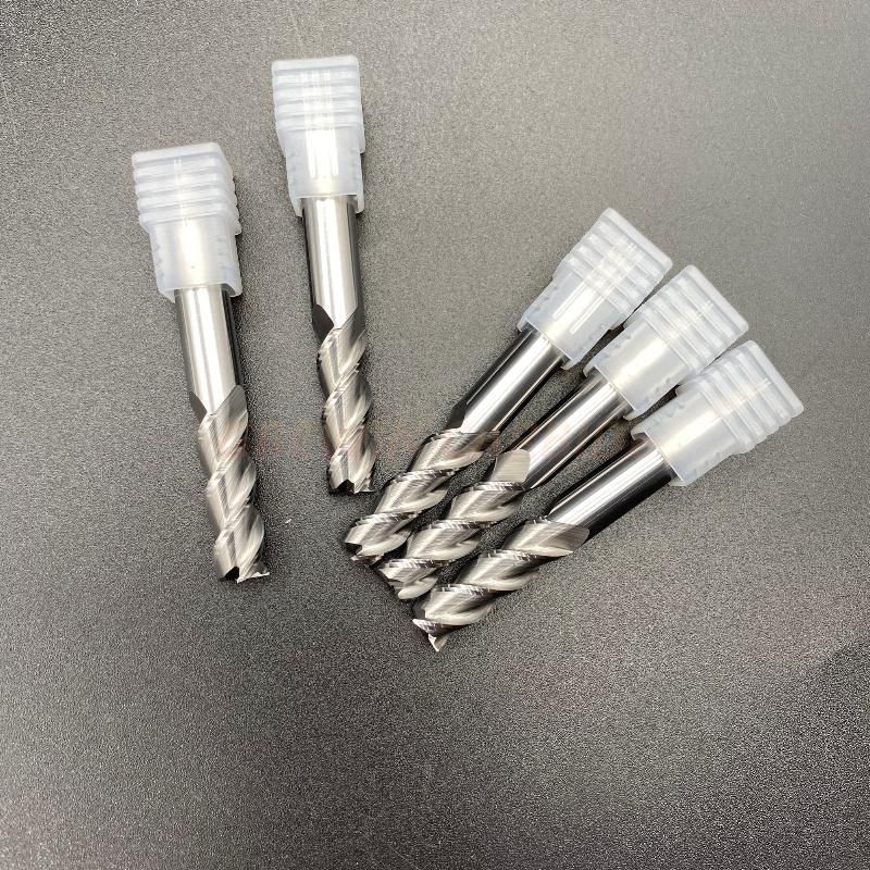 Gw Carbide Cutting Tool-8mm Diameter 3 Flute End Mill Solid Carbide Aluminum End Mill Length 75mm