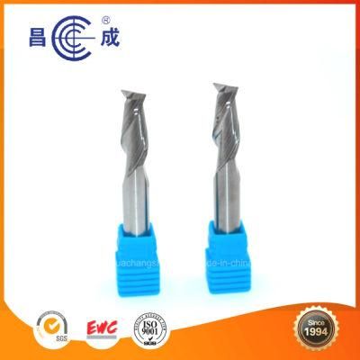 2 Flutes Solid Carbide Spiral Flute End Mill