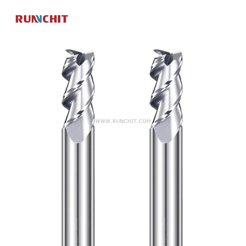 Standard Carbide Flat End Mill for Aluminum Mold Tooling Clamp 3c Industry (AEH0803)