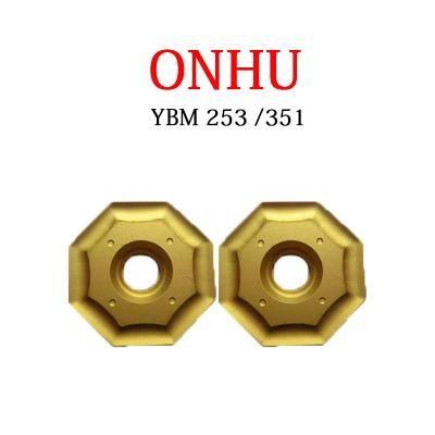 CNC Factory Machine Tools Cutting Tools ISO Metric Tungsten Cemented Indexable Carbide Cutter Milling Inserts Onmu050505-Mt