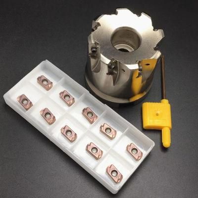 Turning Insert Lnmu0303zer Mj Gr928 Carbide Double-Sided Fast Feed Cutting Insert Cutting Tool Lnmu 0303