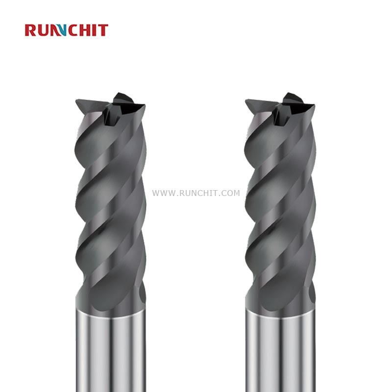 Metal Processing HRC55 Solid Carbide Tools End Mill Cutting Tools for Mold Industry (DE0104A)