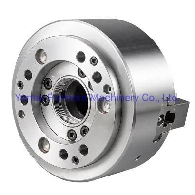 12 Inch 3 Jaw Power Chuck for CNC Lathe, Hydraulic Hollow Lathe Chuck