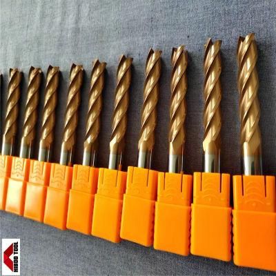 HRC58 Solid Carbide Square End Mills Cutting Tools for Steel